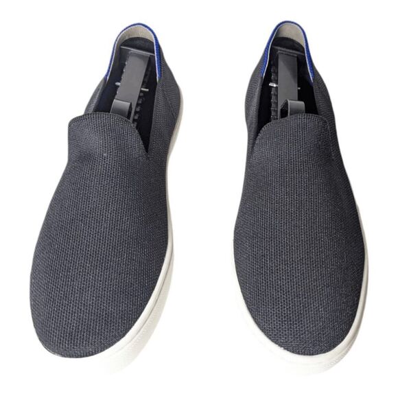 ROTHY'S The Original Slip-On Sneaker In All Black Size 9 - Picture 6 of 10